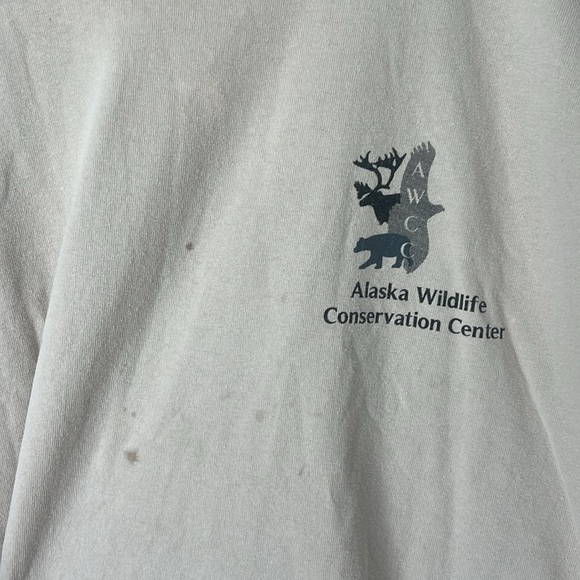 Vintage Alaska Wildlife Tshirt Gildan Size XL # - Picture 4 of 5